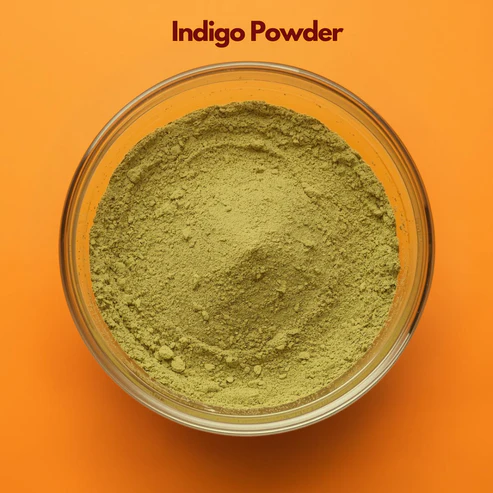 Indigo Powder Organic for Hair | Indigofera Tinctoria | Black Hair Color | Indigo Dye For Hair Care | Hair Growth | Hair Fall | Hair Color | Hair Conditioner | Hair Strong | Black Hair - 100 Gram (Pack of 2).Organic color for hair | Chemical Free Black Hair colour | Natural Henna Indigo||